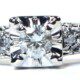 1960's Glitter Set Diamond Engagement Ring