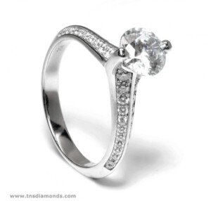 Tension-Set-Diamond-Engagement-Semi-Mount-Ring-18k-White-Gold-75ct-VS-Size-625-131707236964-2