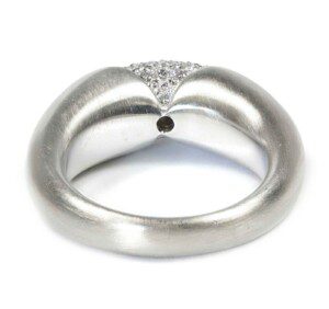 Unique-Satin-Pave-Diamond-Ring-18k-White-Gold-1ct-SI1SI2-Clarity-HI-Size-725-131707237359-3