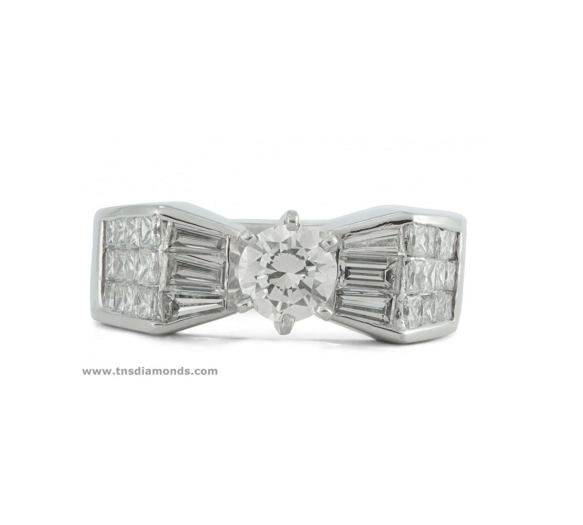 Round-Diamond-Engagement-Ring-18k-White-Gold-Pave-Princess-2ct-TW-VS1-SZ7-172745558464