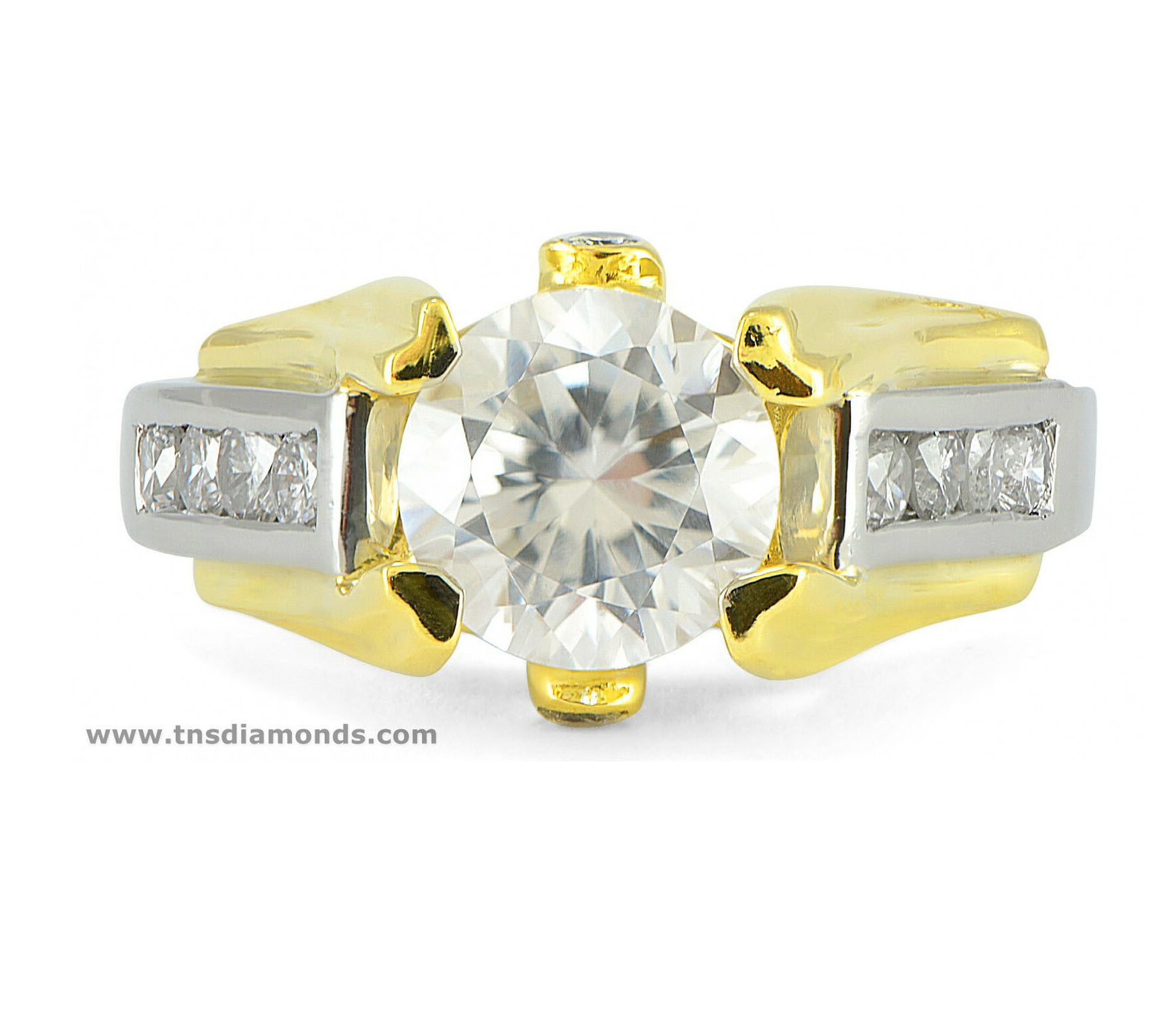 Round-Semi-Mount-Engagement-Ring-Two-Tone-Channel-Set-SIG-46ct-TW-Size-625-132237348932