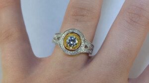 GIA-Double-Halo-Diamond-Engagement-Ring-18k-Two-Tone-Gold-147ct-GVVS2-SZ-625-112640745060-5