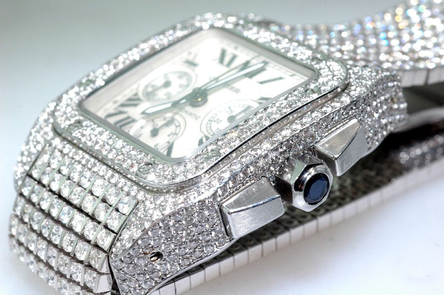 Custom Diamond Watch Bezels | Diamond encrusted watch