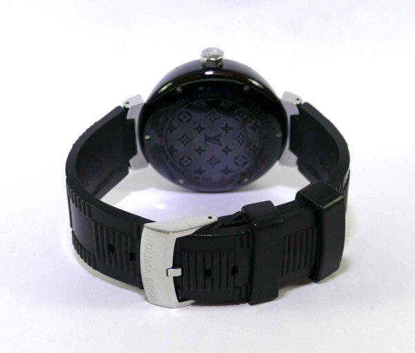 Louis Vuitton] Louis Vuitton Tambul In Black GMT Q113K Stainless Stee –  KYOTO NISHIKINO