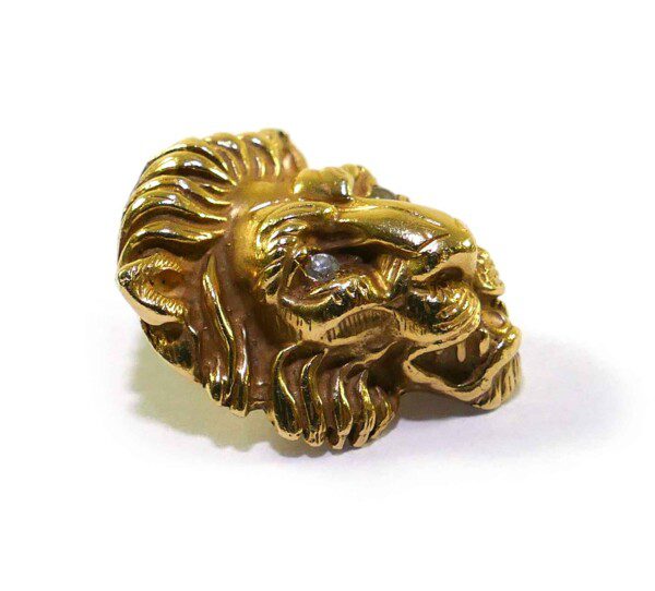 RYLOS Mens Rings 14K White Gold Lion Head Ring Color Stone Birthstones in  Eyes and Mouth Fun Designer Conversation Starter Rings For Men Men's Rings  Gold Rings Amethyst Mens Jewelry - Walmart.com
