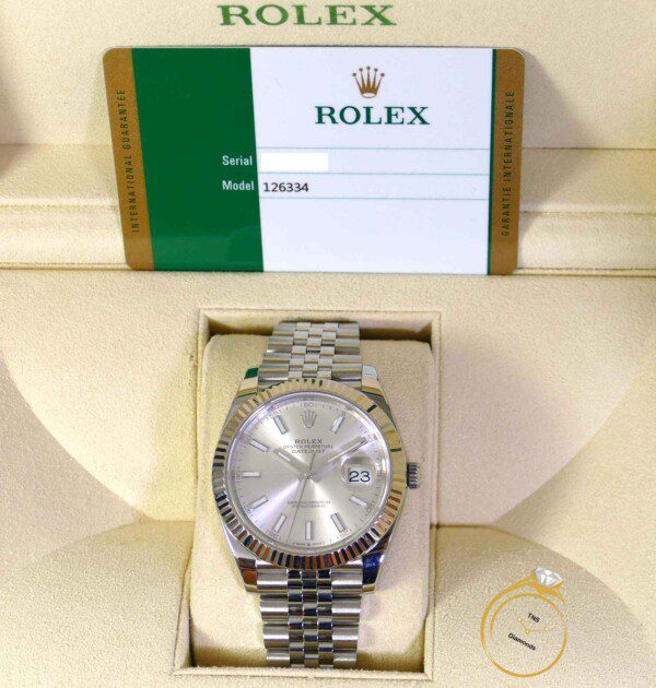 Rolex 126334 Silver Stick - TNS
