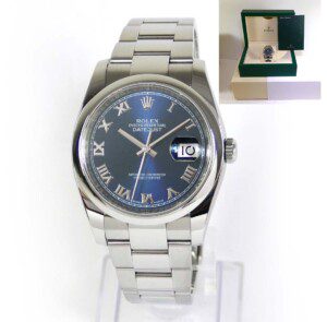 Rolex 116200 Blue Dial - TNS Diamonds