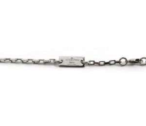 Louis Vuitton Silver Lockit Bracelet, Sterling Silver Silver. Size SA