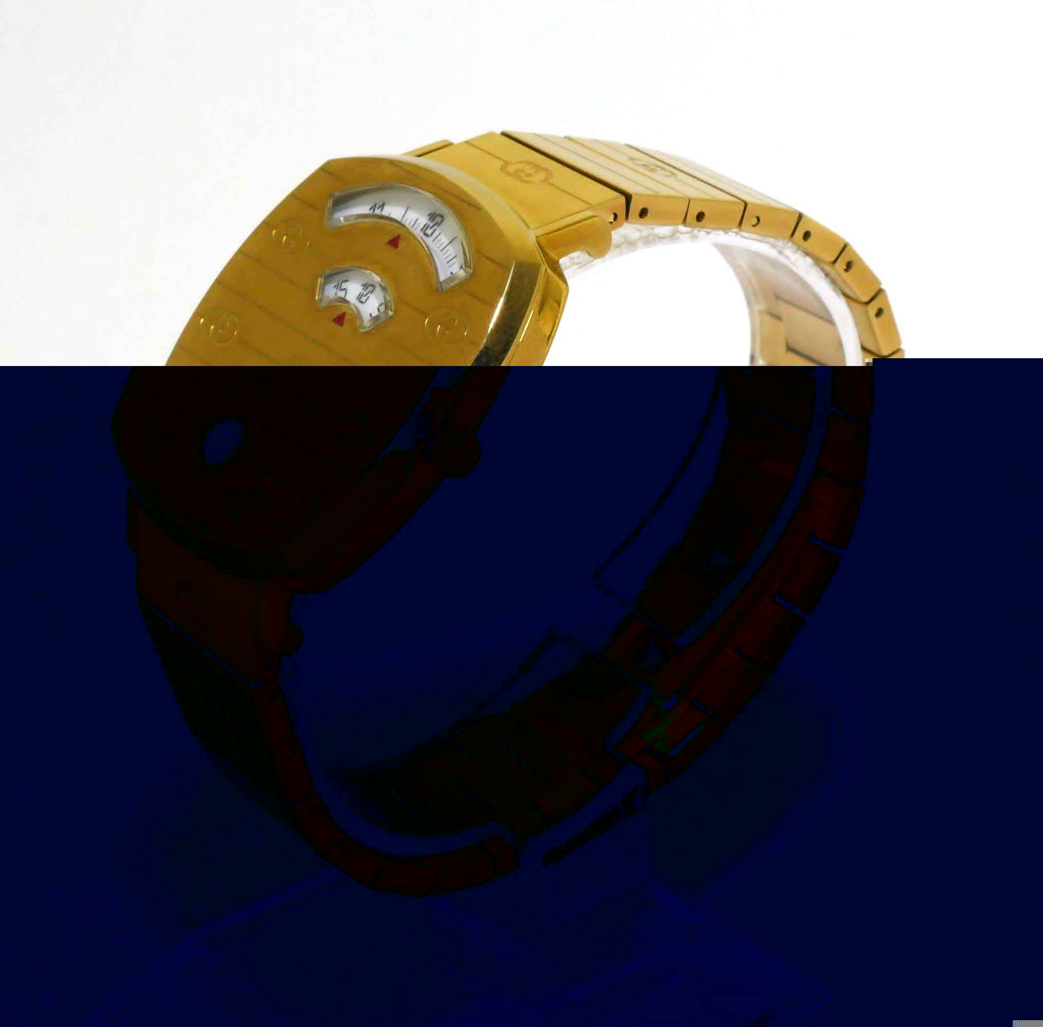 Gucci Grip Watch 35mm Gold-Tone YA157403 Unisex | TNS Diamonds Philadelphia