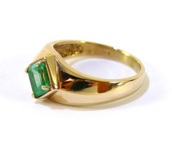 Effy Green Amethyst Ring|emerald Zircon Engagement Ring | 14k Rose Gold  Plated For Women