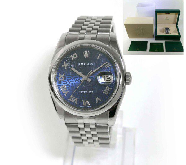 Rolex 116200 Blue Jubilee Dial