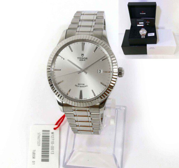 Tudor 12710 Silver Style 41mm Fluted