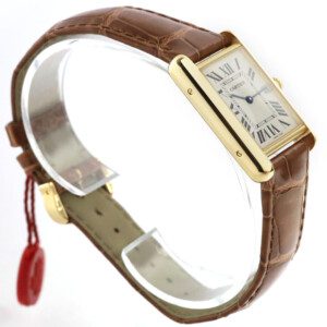 Cartier Tank Louis Large 18kt Rose Gold Diamonds Women's Watch
