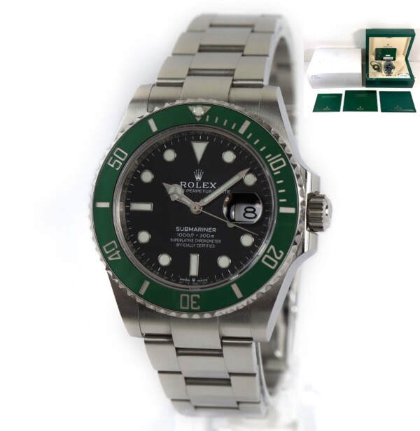 Rolex Submariner Date Stainless Starbucks Kermit 126610LV