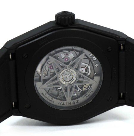 Zenith Defy Classic Ceramic Black Watch - Skeleton Dial 49.9000.670/77.R782  41mm