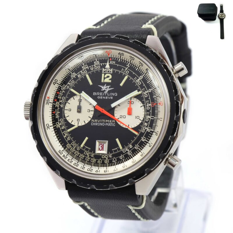 Breitling Navitimer Chronomatic 11525/67 48MM Black Dial 2025 Serviced