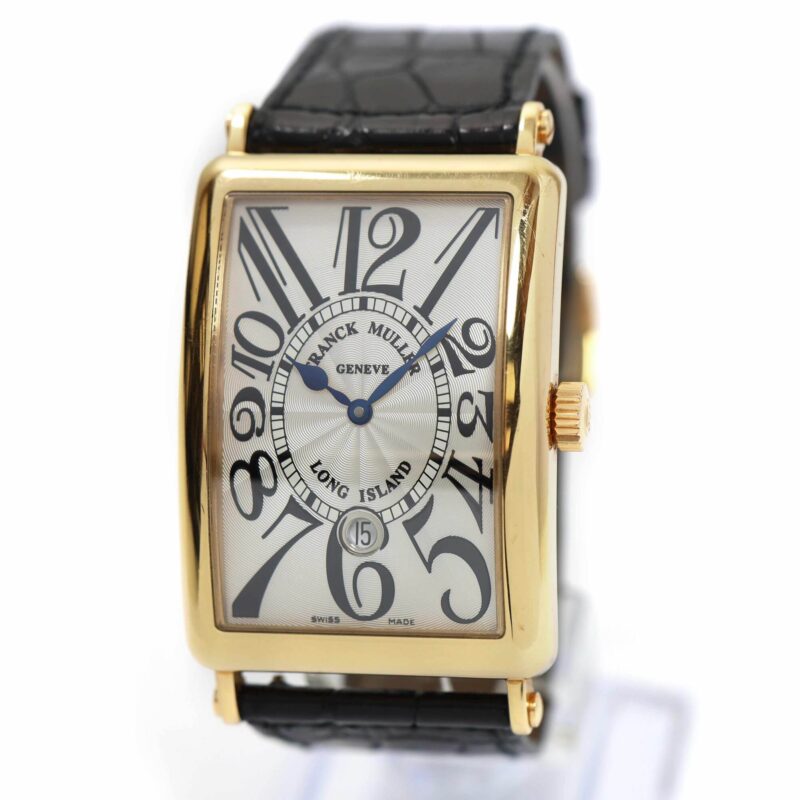 Franck Muller Long Island 1150 Sc Dt Silver Dial 45X32MM 18K Rose Gold