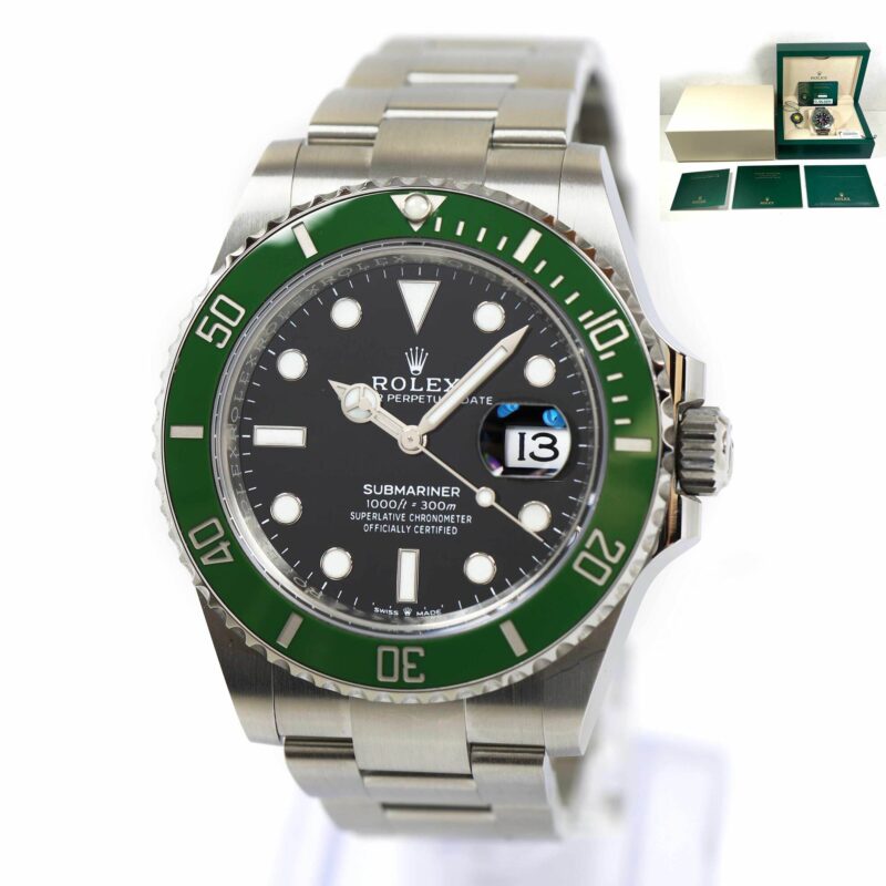 2024 Rolex Submariner Date Starbucks 126610LV 41MM MK2 Green Complete