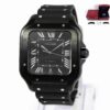 Cartier Santos Large Model WSSA0039 40MM Black Dial Box Papers