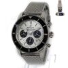 Breitling Superocean Chronograph II B01 AB0162121G1S1 44mm Silver Dial Box Papers