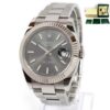2019 Rolex Datejust 126334 41MM Rhodium Fluted Oyster Box Papers