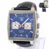 2016 Tag Heuer Monaco Calibre 12 CAW2111.FC6183 39MM Blue Dial Steel Box Papers