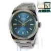 Rolex Milgauss 116400GV 40MM Blue Dial Steel Box Papers