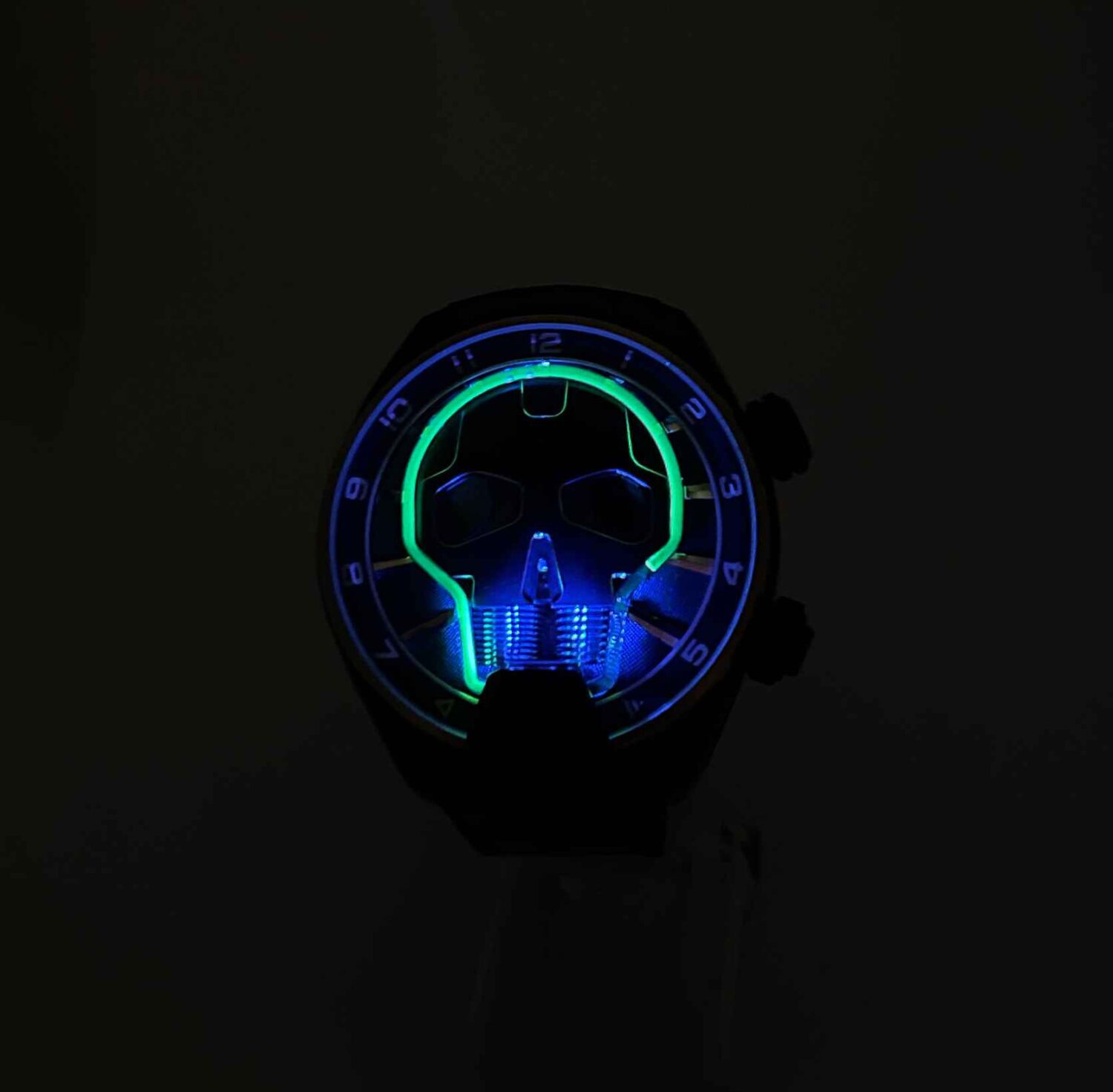 送料無料◆2024新品  Light Skull HYT 151-DG-44-GF-AB Papers Box Titanium 51mm 小物