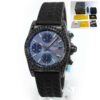 Breitling Chronomat 38mm Blacksteel Bentayga Factory Black MOP Diamonds M133102Z