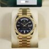 New 2022 Rolex Day-Date President 40mm Onyx Baguette 228238 Box Papers