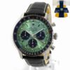 New 2022 Breitling Navitimer B01 Chronograph 43 Mint Green Dial Box Papers Stickers