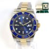 2017 Rolex Submariner Date 116613LB 40mm Two-Tone Blue Dial Box Papers