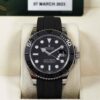 New March 2023 Rolex Yacht-Master 226659 42mm Black Dial WG Oysterflex Box Papers
