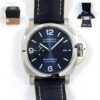 2021 New Panerai Luminor Marina 1950 PAM01313 44mm Blue Dial Complete
