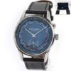 Nomos Glashutte Zurich World Time 807 39mm Blue Dial Box Papers