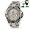 Rolex Yacht-Master 16622 40mm Stainless Steel Platinum Box Papers