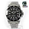 2020 Rolex Submariner 114060 Ceramic Bezel Black Dial Steel 40mm Box Papers