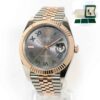 2019 Rolex Datejust Wimbledon Two Tone Rose Gold 126331 Box Papers