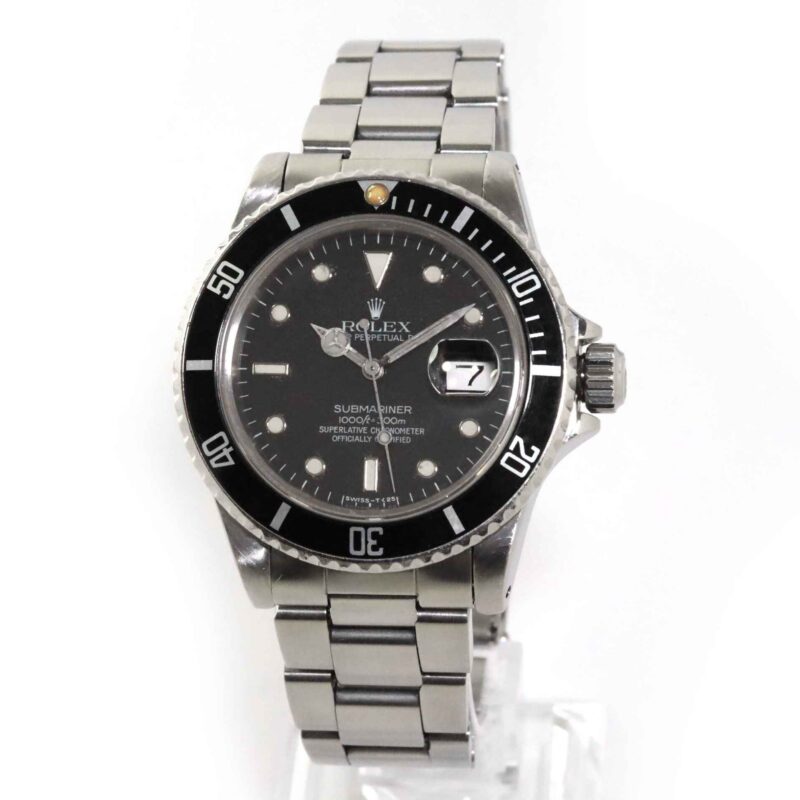 Rolex Submariner Date 40mm 16800 Black Dial Stainless Steel
