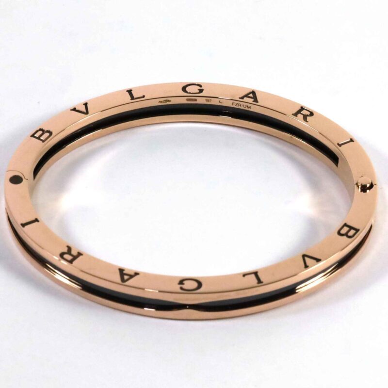 Bvlgari B.Zero1 Bracelet Rose Gold Ceramic 351417