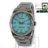 2023 Mint Rolex Oyster Perpetual 36 126000 Tiffany Blue Dial Box Papers