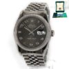 Rolex Datejust 36mm 16014 Black Dial Jubilee Band Box Booklets