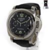 Panerai Luminor 1950 3 Days Chrono Pam00212 44mm Black Dial Box Papers