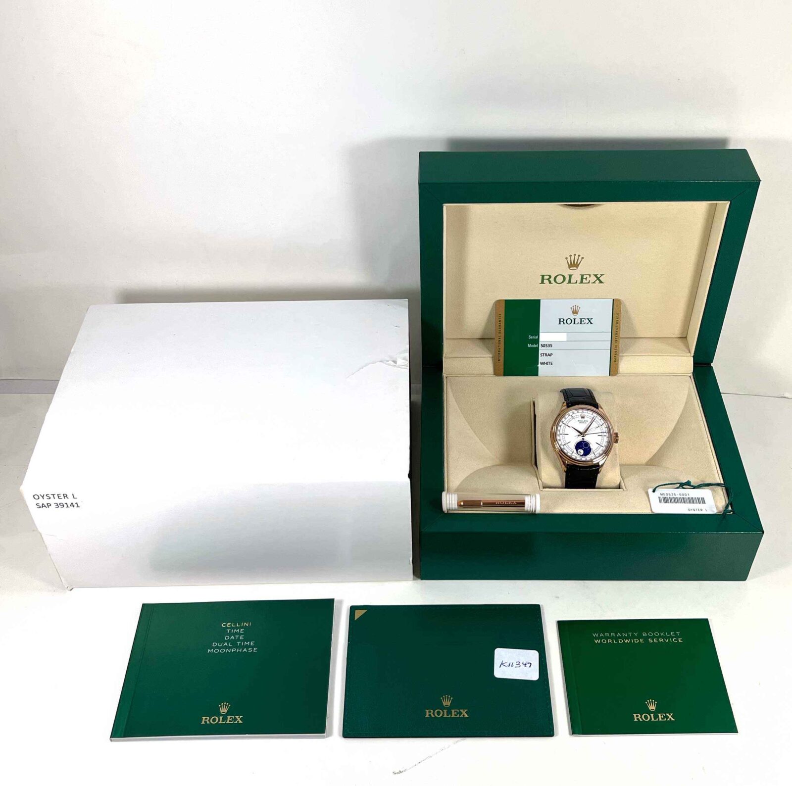 Vintage Rectangle Used Rolex Coffin Box for Bubbleback