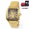 New Cartier Santos De Cartier Large WGSA0095 40MM 18K Yellow Gold Box Papers