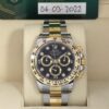 New 2022 Rolex Daytona 116503 40mm Updated Black Diamond Dial Box Papers