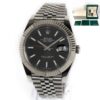 2020 Rolex Datejust 41 126334 Black Dial Steel Jubilee Fluted Box Papers