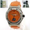 MINT Audemars Piguet Royal Oak Offshore Triple Date Orange 38MM 25808ST Box Papers