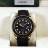 New Feb 2023 Rolex Yacht-Master 226658 42mm Black Dial YG Oysterflex Box Papers