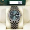New 2023 Rolex Datejust 36mm Mint Green Dial 126234 Jubilee Band Box Papers